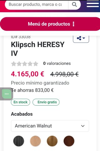Klipsch Heresy IV