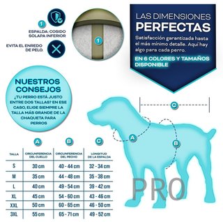 Chaqueta de invierno para perros talla L - Tresko
