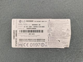 Scheda alimentazione TV LG EAY62992602 55EG960V