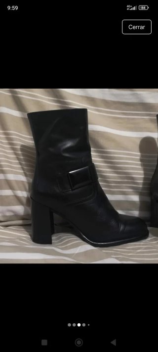 ÚLTIMOS DÍAS Botines negros sin estrenar