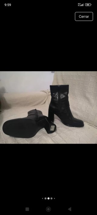 ÚLTIMOS DÍAS Botines negros sin estrenar