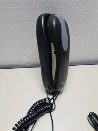 Telefono fisso Brondi nero e grigio
