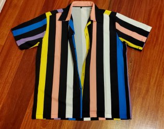Camisa Verano Rayas Talla M