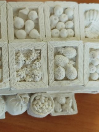 Banchetto di frutta soprammobile