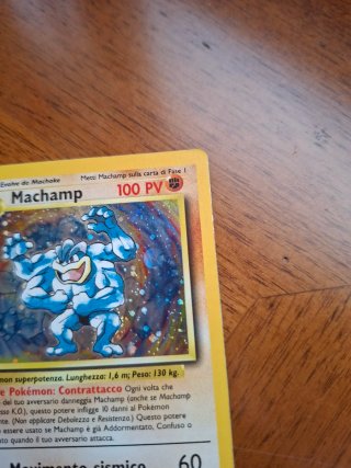 Machamp 8/102 Base Set 2000 Carta Pokémon