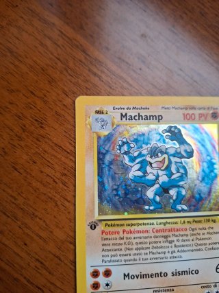 Machamp 8/102 Base Set 2000 Carta Pokémon