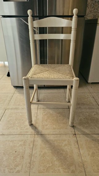 Juego de 4 Sillas de Cocina Rattan