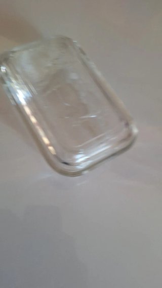Recipiente de vidrio para mantequilla
