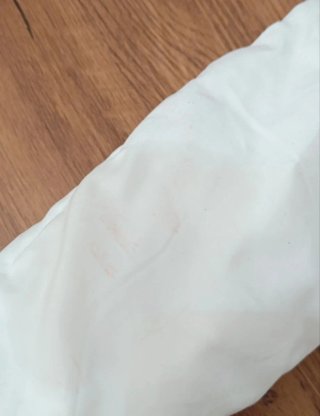 Abrigo buzo caliente blanco bebe 6 meses