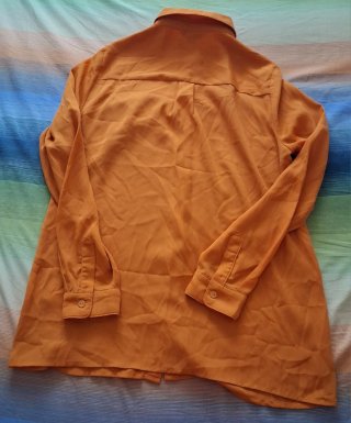 Camicia NewLook arancione Tg S/40IT