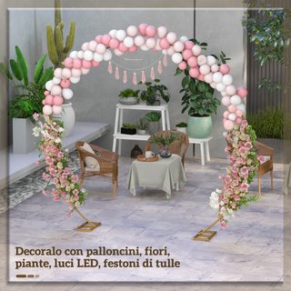 Arco da Giardino in Acciaio, Archetto Nuziale per
