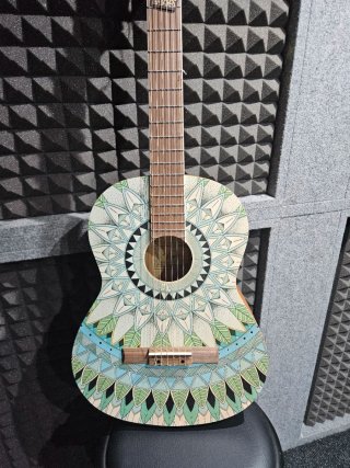 Guitarra Clásica Bamboo BG39-JD Jade