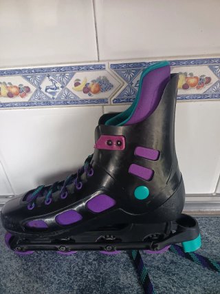 Patines en línea negros talla 43