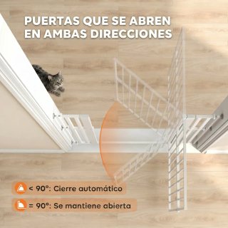 Barrera Seguridad Niños/Perros/Gatos Extra Ancha