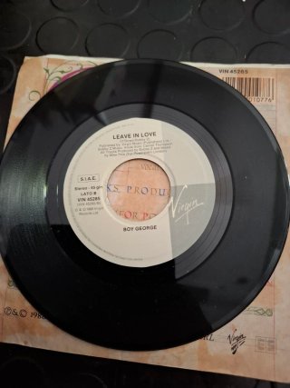 Boy George Don't Cry 45 Giri Vinile