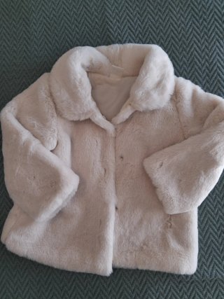 Chaqueta pelo ceremonia bebé