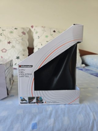 Sillín Gel Bici Bikemate City Comfort Negro