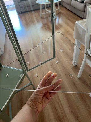 Vitrina IKEA FABRIKÖR verde tuneada para plantas