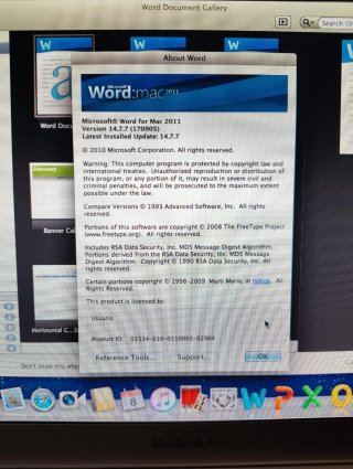 Apple MacBook Air Original SSD