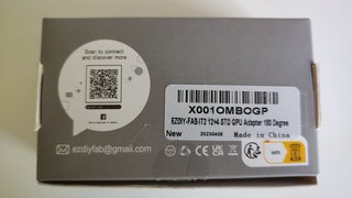 Adattatore EZDIY-FAB 12VHPWR 180° STD