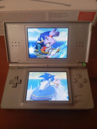 Nintendo DS Lite Argento Completa