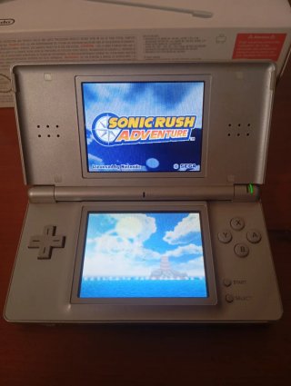 Nintendo DS Lite Argento Completa