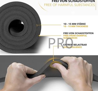 Esterilla de fitness para yoga - Tresko