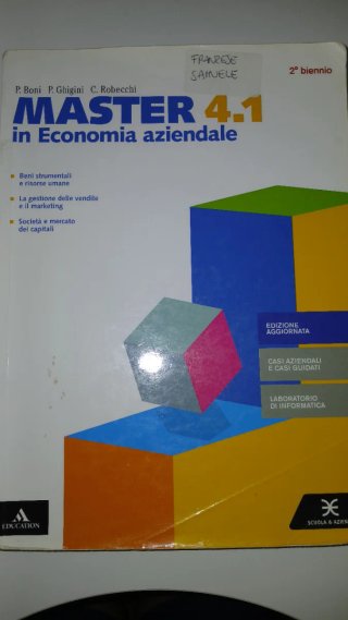 Master4.1 e 4.2 in economia aziendale