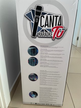 Canta Tu Karaoke Verde con Pantalla Táctil