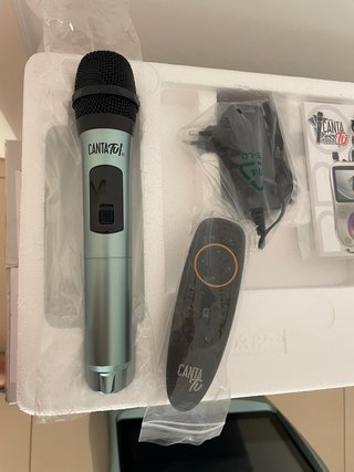 Canta Tu Karaoke Verde con Pantalla Táctil
