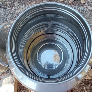 4 Bidones Inox Aceite/Vino