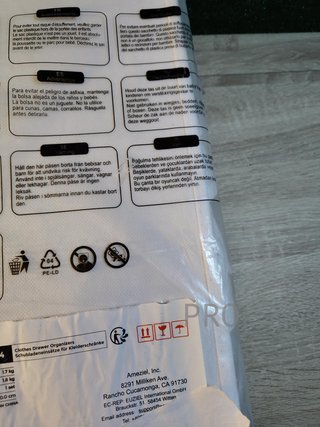Set di 4 Organizer per Cassetti