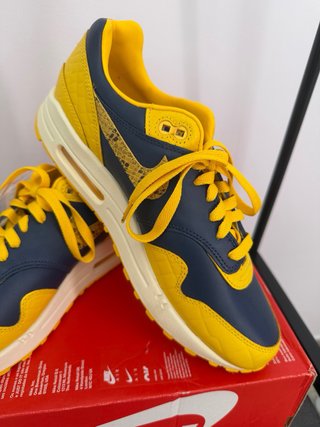 Nike Air Max 1 Azul y Amarillo