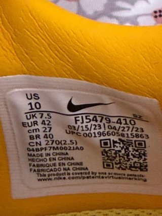 Nike Air Max 1 Azul y Amarillo