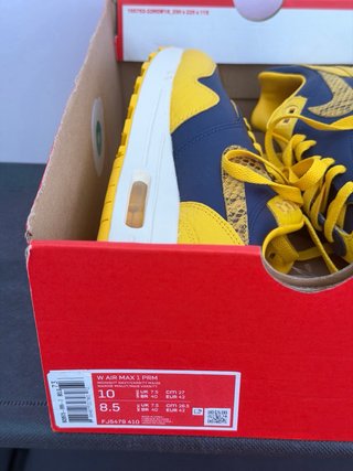 Nike Air Max 1 Azul y Amarillo