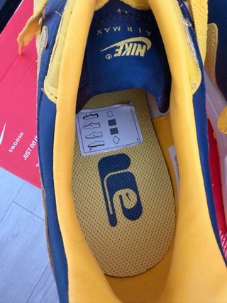 Nike Air Max 1 Azul y Amarillo