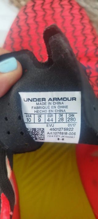 Botas de fútbol Under Armour FG talla 44