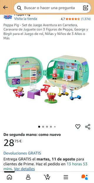 Caravana Peppa Pig con accesorios