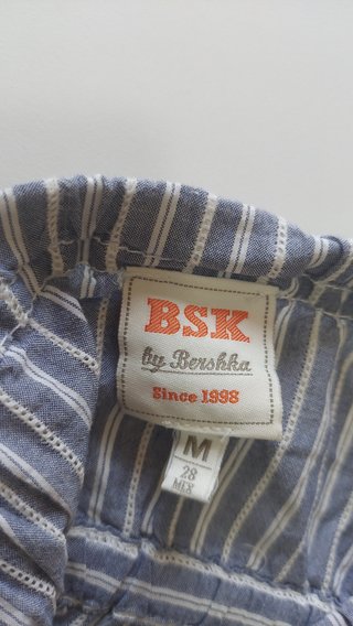 Camisa tirantes azul rayas