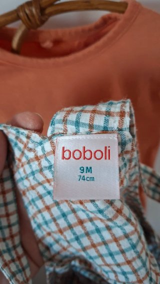 Conjunto Boboli bebé 9 meses