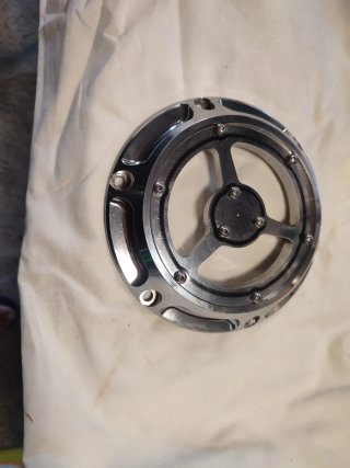 Tapa Embrague Harley Davidson 883/1200 Cromada