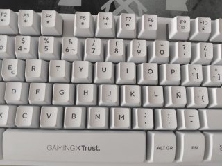 Teclado Gaming Trust GXT 833W Thado TKL Blanco