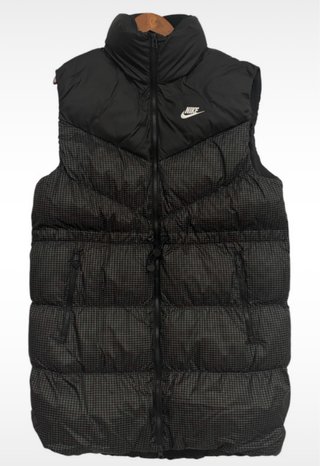 Chaleco Nike Negro y Gris