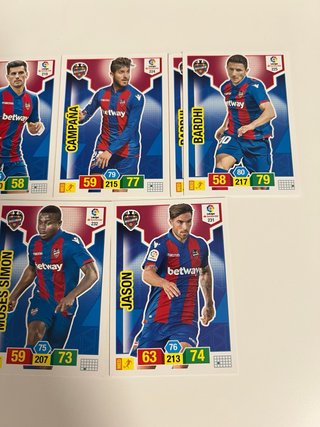 Lote cartas Levante Adrenalyn XL 18/19
