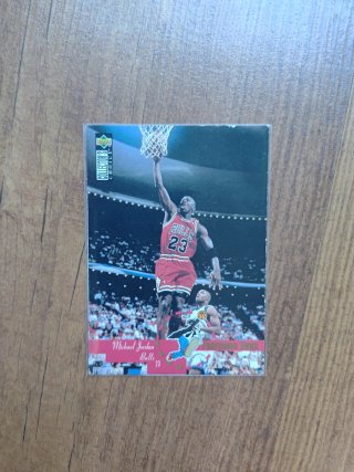 Tarjeta Michael Jordan Upper Deck
