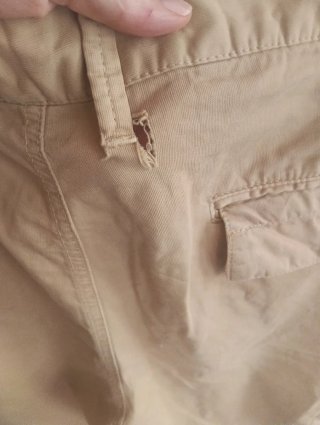 Pedro del Hierro Pantalones Cargo Beige 4XL