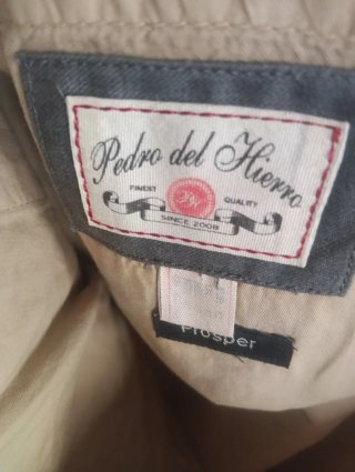 Pedro del Hierro Pantalones Cargo Beige 4XL
