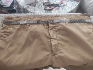 Pedro del Hierro Pantalones Cargo Beige 4XL
