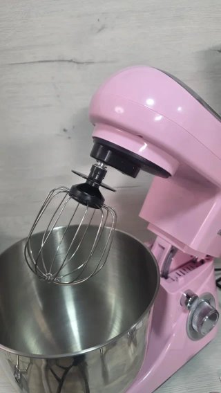 Batidora Amasadora Rosa 5L