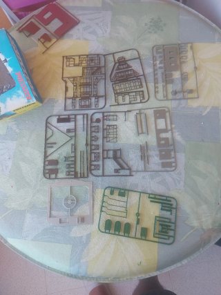 Maqueta Vollmer Edificio Kochendorf escala HO